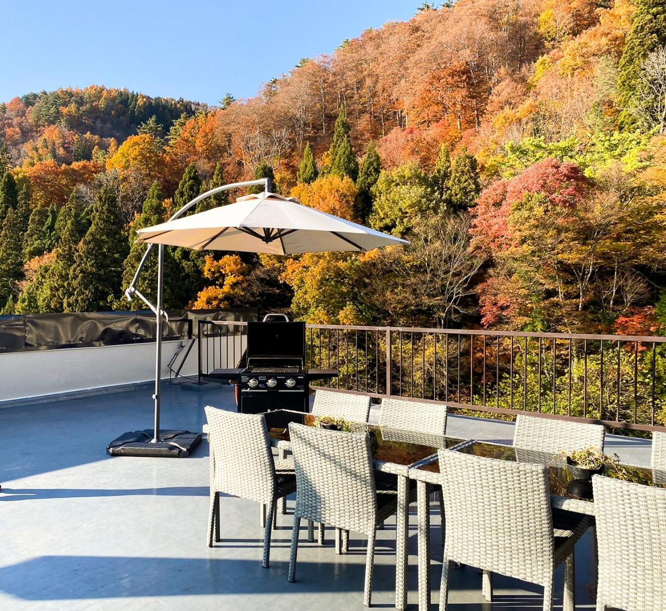 Kawamotoya Hotel Nozava Onszen Kültér fotó